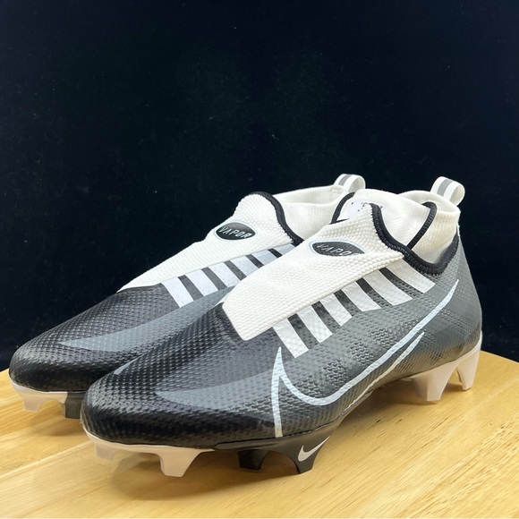 Nike Vapor Edge Pro 360 Football Cleats Size 8 Grey Black DQ3670-001 - Picture 2 of 10